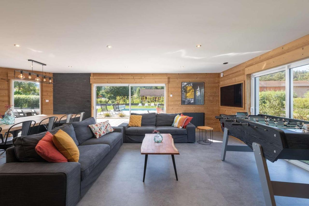 Chalet Du Bien-Etre 15P. Piscine,Spa, Hammam,Petanque,Basket Gérardmer Екстериор снимка