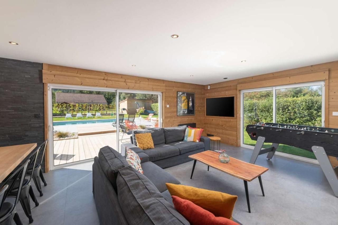 Chalet Du Bien-Etre 15P. Piscine,Spa, Hammam,Petanque,Basket Gérardmer Екстериор снимка
